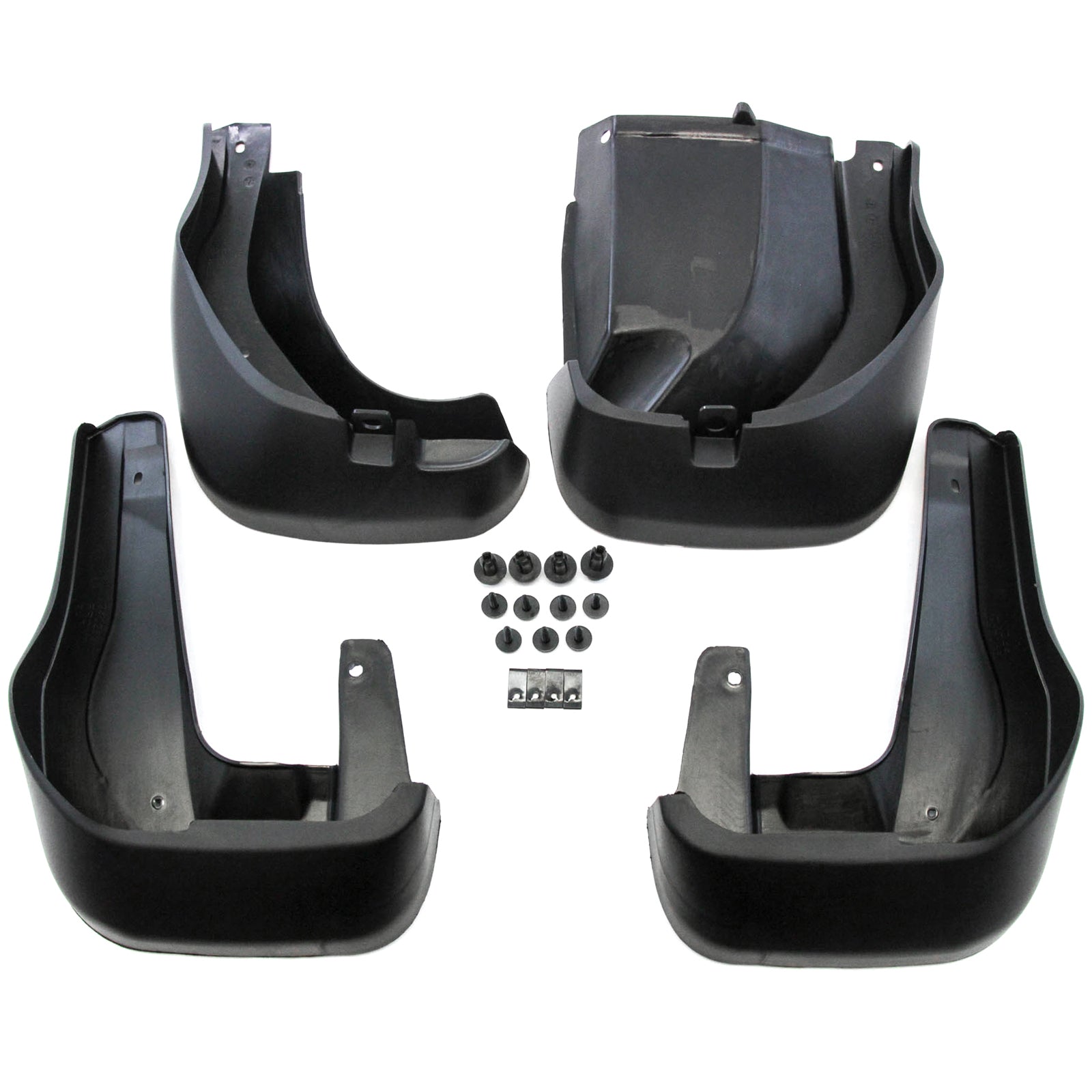 Premium Heavy Duty Molded 2012-2016 Compatible with Honda CR-V Mud Flaps Fender Guards Splash Front Rear Molded 4pc Set