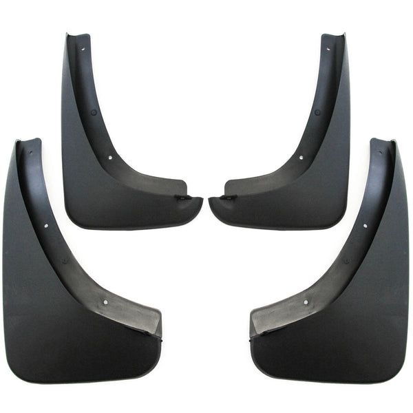 Red Hound Auto Premium Heavy Duty Molded 2006-2009 Compatible with Pontiac Solstice Mud Flaps Mud Guards Splash 4pc Set