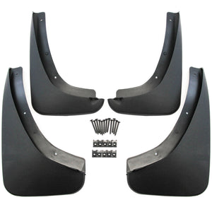 Red Hound Auto Premium Heavy Duty Molded 2006-2009 Compatible with Pontiac Solstice Mud Flaps Mud Guards Splash 4pc Set