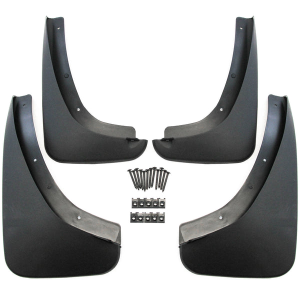 Red Hound Auto Premium Heavy Duty Molded 2006-2009 Compatible with Pontiac Solstice Mud Flaps Mud Guards Splash 4pc Set