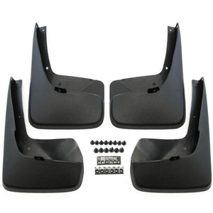 Red Hound Auto Premium Heavy Duty Molded Compatible with 2011-2017 Chrysler Town & Country Mud Flaps Splash Guards w o Running Boards 4pc Set