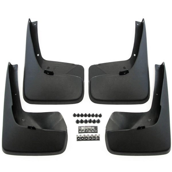 Red Hound Auto Premium Heavy Duty Molded Compatible with 2011-2017 Chrysler Town & Country Mud Flaps Splash Guards w o Running Boards 4pc Set