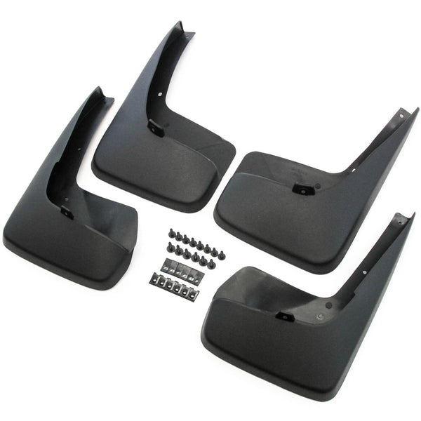 Red Hound Auto Premium Heavy Duty Molded Compatible with 2011-2017 Chrysler Town & Country Mud Flaps Splash Guards w o Running Boards 4pc Set