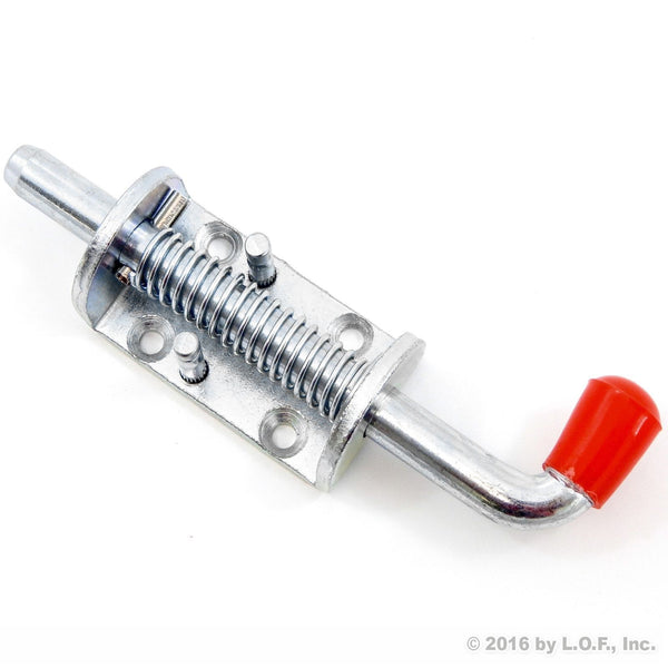Red Hound Auto Lock Barrel Bolt Spring Latch Premium Stainless Steel Loaded Long Heavy Duty