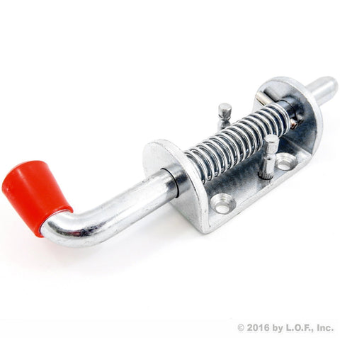 Red Hound Auto Lock Barrel Bolt Spring Latch Premium Stainless Steel Loaded Long Heavy Duty