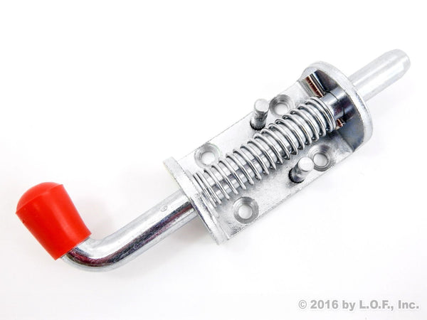 Red Hound Auto Lock Barrel Bolt Spring Latch Premium Stainless Steel Loaded Long Heavy Duty